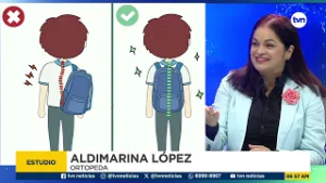 ¿Cuánto debe pesar la mochila escolar? Ortopeda brinda recomendaciones clave