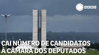 Number of candidates for the Chamber of Deputies falls