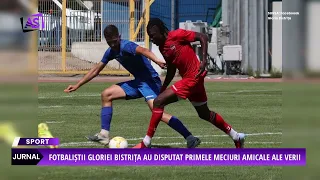 Gloria Bistrița players played their first friendly matches of the summer