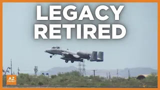 How the A-10 Warthog protected US troops as it flies for final time