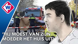 Zoon (19) vermoordt moeder door nekklem om hals, steekt daarna huis in brand