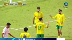هدف | نادي السيب يتقدم 3 - 0 على نادي عُمان في الدقيقة 56عن طريق اللاعب عمر المالكي