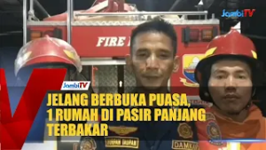 JELANG BERBUKA PUASA, 1 RUMAH DI PASIR PANJANG TERBAKAR
