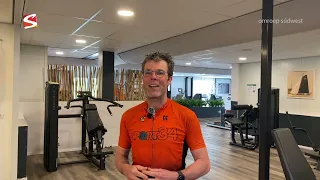 Súdwest cycles along: Auke de Groot conquers the Alpe d’Huez for KWF