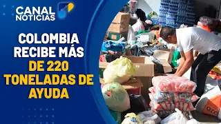 220 toneladas de ayuda llegan al país tras terremoto de 7,4 | Noticias Canal 1