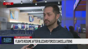 Morning flights disrupted at Bradley International Airport after blizzard