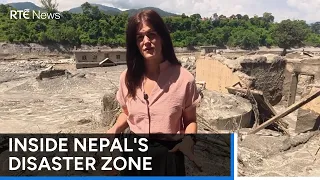 Reporting on devasting floods from inside Nepal | RTÉ News