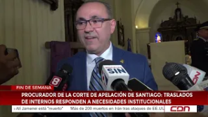 Procurador de Santiago: Traslados de internos responden a necesidades institucionales