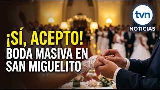 They said ‘I do’! 24 couples celebrated their union at a mass wedding in San Miguelito
