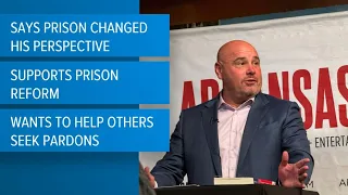 Former Arkansas state Sen. Jeremy Hutchinson speaks out after presidential pardon
