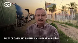 Gasoline and diesel shortages cause long lines in Bolivia