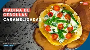 Receta: Piadina de cebollas caramelizadas l Ximena en casa