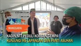 The NTT Chamber of Commerce and Industry (KADIN) Assists Patients at the Manggarai Field Hospital