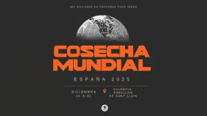 COSECHA MUNDIAL ESPAÑA: 4, 5 Y 6 DE DICIEMBRE DEL 2025