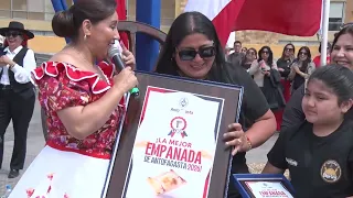 The empanada that took first place in Antofagasta