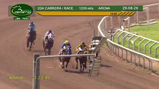 Hipódromo Monterrico - 2da Carrera 29  Agosto 26