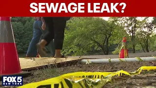 Potential sewage leak in Staten Island park under investigation