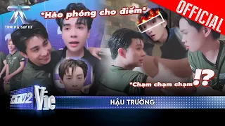 BTS: Phap Kieu "interacts" with Duong Domic, TONGTAI Quang Hung MasterD generously gives points a...