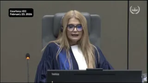 Confirmation of charges hearing ng ICC para kay ex-pres. Duterte, nagsimula na