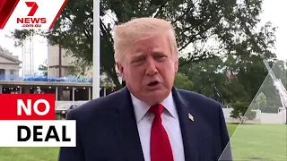 Trump rejects Iran peace deal as oil prices soar | 7NEWS