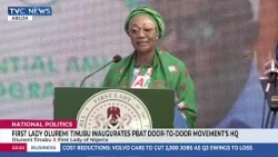 First Lady Oluremi Tinubu Inaugurates PBAT Door-To-Door Movements HQ