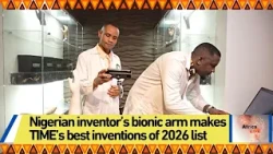 Nigerian inventor’s bionic arm makes TIME’s best inventions of 2026 list