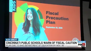 Cincinnati Public Schools warn of fiscal caution