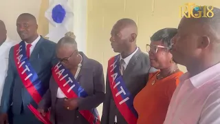 Yon nouvo konsèy minisipal 3 manm ensatale nan tèt meri Chardonnière nan depatman Sid peyi a.