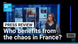 'Shame', 'anger', 'chaos': Papers react to polarising riots in France • FRANCE 24 English