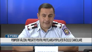 VÂLCEA FIREFIGHTERS, PREPARED TO PROTECT THE POPULATION DURING HEATWAVES