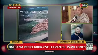Criminals shoot recycler and escape with millionaire loot