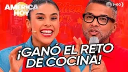 Maricarmen Marín and Rebeca Escribens won the cooking challenge | América Hoy