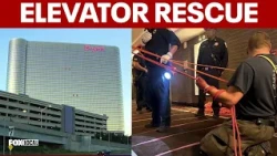 2 women hoisted nearly 200 feet to safety from stuck Borgata casino elevator