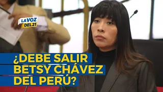Should Betsy Chávez be allowed to leave Peru? Francisco Belaunde explains the requirements of int...