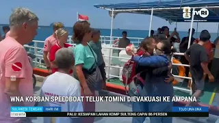 STHI - WNA Korban Speedboat Teluk Tomini Dievakuasi Ke Ampana