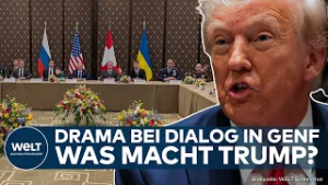 PUTINS KRIEG: Drama in Genf! Ukraine tobt! Russland gibt nicht nach! Greift Trump nun ein?