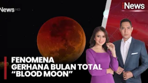 Fenomena Gerhana Bulan Total “Blood Moon” Terjadi Pukul 18–19 WIB |iNews Sore (03/03)
