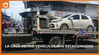 Improperly parked vehicles removed in Chichigalpa