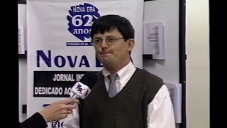 IFC Professor launches book in Rio do Sul in 1999