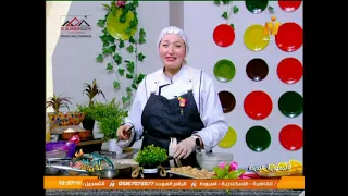 كرات الدجاج بصوص البرتقال وباذنجان كرسبي بصوص الرانش.. مع الشيف نهى صالح