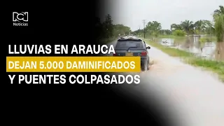 Over 5,000 victims of flooding in Arauca: here is what the governor said
