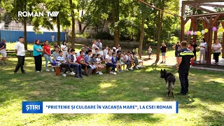 "Prietenie și culoare în vacanța mare", la CSEI Roman