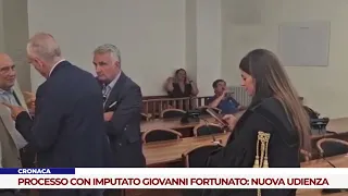 NEWS. TRIAL OF GIOVANNI FORTUNATO: NEW HEARING