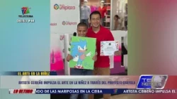 Ceibeño artist promotes art for children through the Crayola project