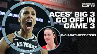 What's next for the Fever after first round exit? + The dominance of the Aces' Big 3 💪 | NBA Today