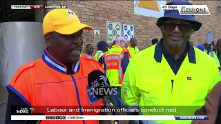 Over 100 people working at Alberton steel company illegally: Sibiya