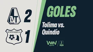 Tolima vs. Quindío (goals) | 2026 Copa BetPlay Dimayor | Phase 1B - First Leg
