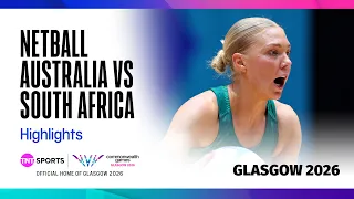 MASSIVE VICTORY! 😮‍💨 | Australia vs South Africa Women's Netball | Glasgow 2026 Commonwealth Games