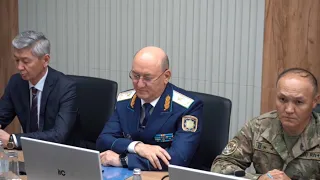 Атырауда қоғамдық қауіпсіздік мәселелері талқыланды