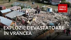 Vrancea explosion destroys two houses. One man seriously injured